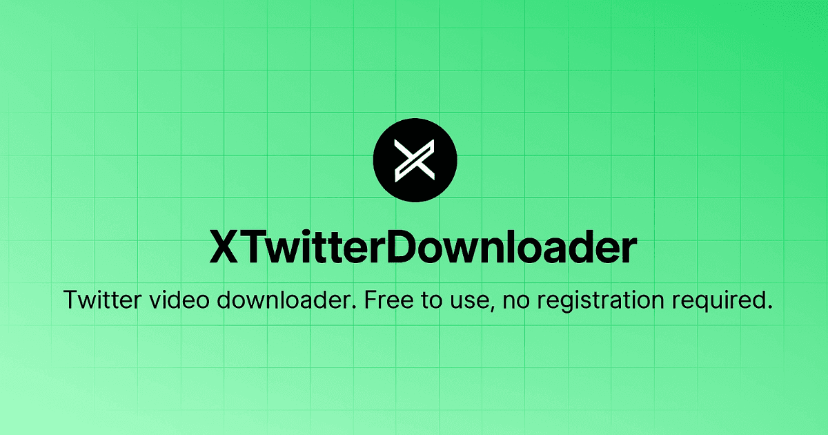 X Twitter Downloader - 2024年3月15日