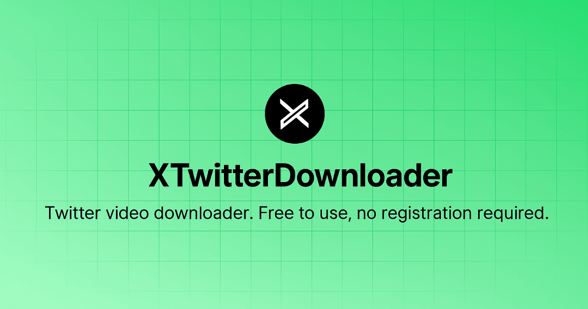 XTwitterDownloader